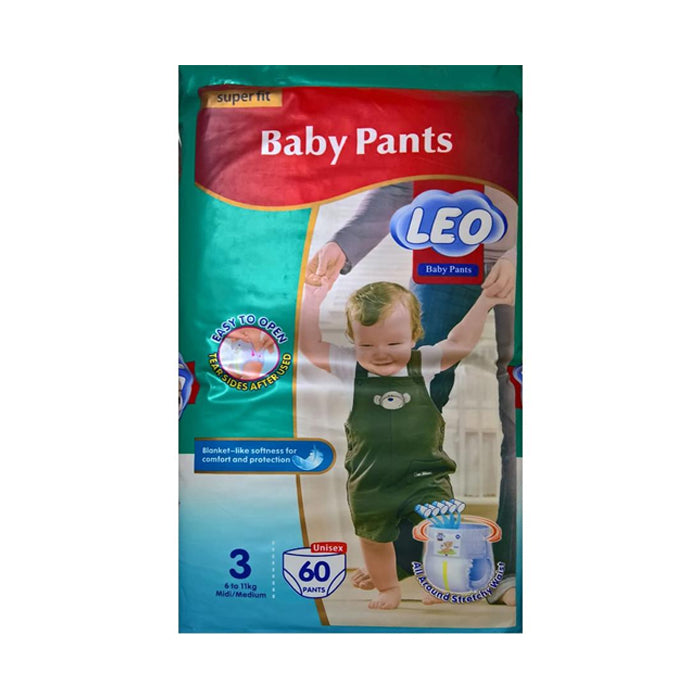 LEO Baby Pants Medium 6 to 11Kg 60s