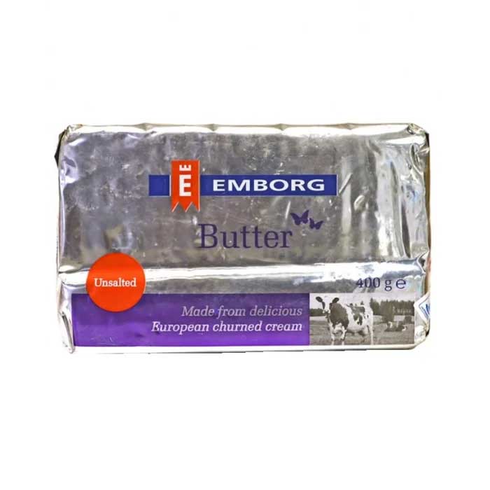 Emborg Butter Unsalted 400gm